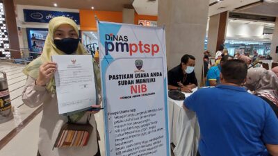Cara Membuatnya Mudah, Pemohon Izin NIB Membludak di Stand Pameran UMKM Sumedang