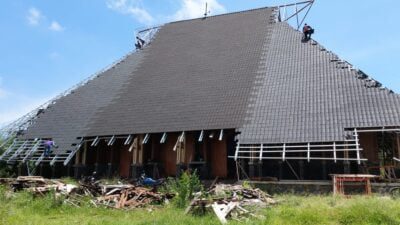 rehabilitasi gedung Geotheater