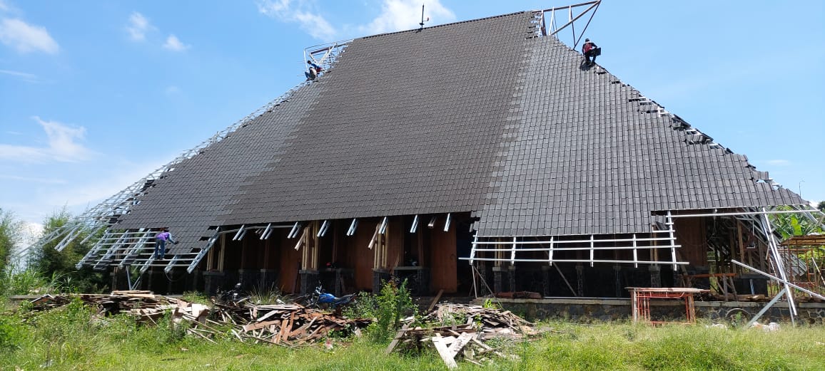 rehabilitasi gedung Geotheater