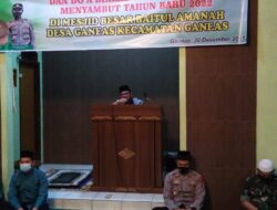 Camat Ganeas Sumedang Ajak Masyarakat Sambut Tahun Baru dengan Doa Bersama