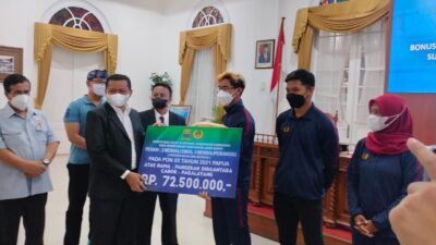 bonus bagi para atlet peraih medali