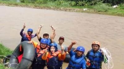 Segera Dibuka! River Tubing dan Rafting di Objek Wisata Desa Citepok Kabupaten Sumedang