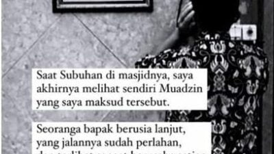Resah Dengar Suara Adzan Subuh, Pemuda Ini Malu Sendiri Setelah Tahu Sosok Yang Kumandangkan Adzan