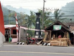 Dihimpit Dua Bangunan, Ini Cerita Dibalik Berdirinya Tugu Juang Cimareme Sumedang