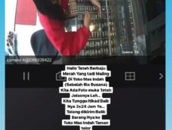 Video Dugaan Aksi Pencurian Emas di Toko Emas di Sumedang Viral di Medsos