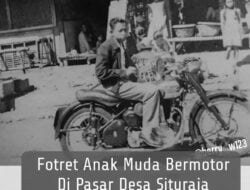 Beredar Foto Dilan Versi Situraja Tahun 1950 Pakai Moge, Harga Motornya Sekarang Ratusan Juta Rupiah