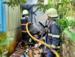 Akibat Pembakaran Sampah, Dapur TK BPP Anisa Dilalap si Jago Merah