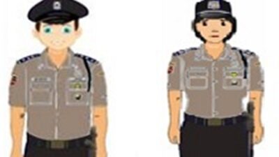 Ilustrasi Seragam Satpam