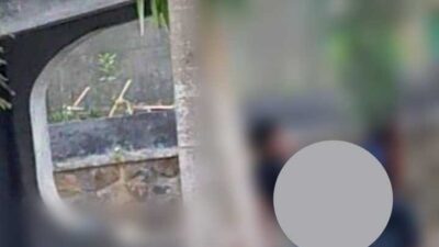 Viral, Dua Sejoli Sedang Berbuat Mesum di Pemakaman Cimanggung Sumedang
