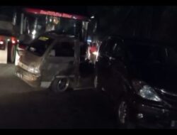 Diduga Rem Blong, 6 Mobil Alami Tabrakan Beruntun di Tanjakan Cibonteng Kadungora Garut