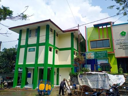 Asrama santri putra di Pondok Pesantren Al-Hikamussalafiyyah