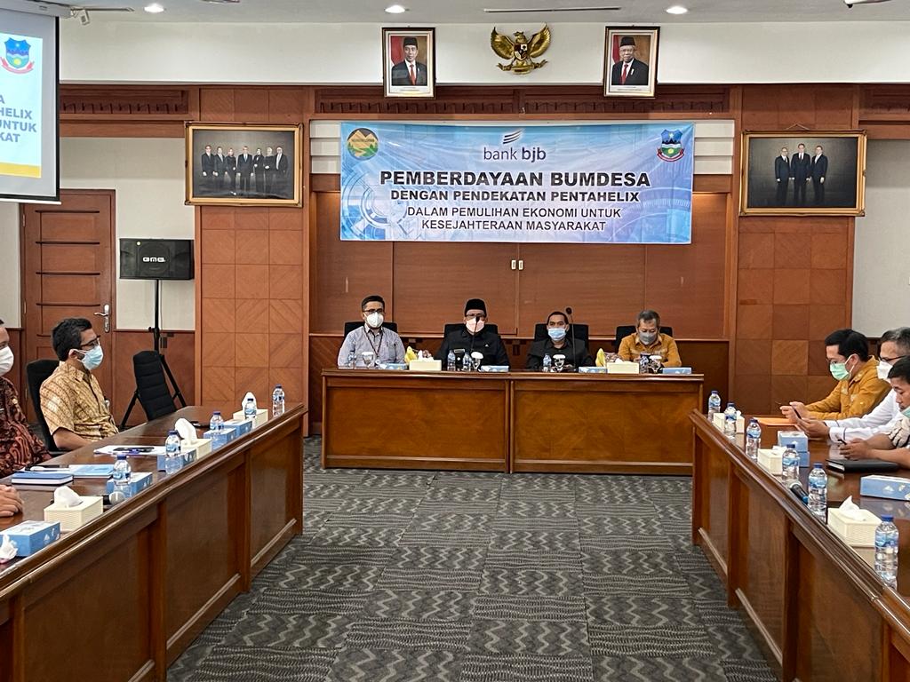 bank bjb melakukan Pemberdayaan BUMDesa Dalam Pemulihan Ekonomi Untuk Kesejahteraan Masyarakat