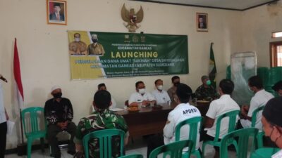 Wujudkan Dayeuhluhur ‘Sakinah’, Plt Camat Ganeas Launching Pengelolaan Dana Umat