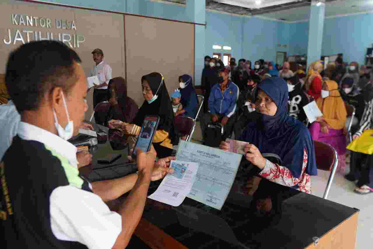 bantuan secara tunai