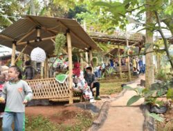 Gebrakan Kades Pasir Nanjung, Bangun Taman Desa “Pasir Nanjung Geulis”