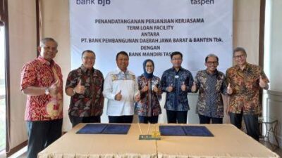 bank bjb Perpanjang Kerja Sama dengan Bank Mandiri Taspen