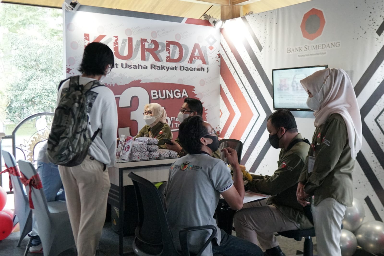 Kredit Usaha Rakyat Daerah (KURDA) Sumedang di Launching pada Kamis (17/2/2022) di Pendopo IPP Sumedang dalam acara Bursa Modal Murah.