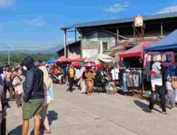 Lari Pagi dan Jalan Santai, Ramaikan Pasar Dadakan Pinggir Tol Cisumdawu Sumedang
