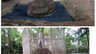 Ini Penampakan Batu Dakon dan Tongkat Apung di Dayeuh Luhur Sumedang Tempat Moksa Eyang Jaya Perkasa