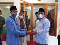 Gunting Pita, Irwansyah Resmikan Masjid di Dusun Sindangkasih Desa Cimara