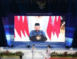 Ini Pesan Wapres Ma’ruf Amin Kepada IPDN di Puncak Dies Natalis IPDN ke 66