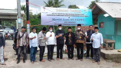 4 Tahun Pengerjaan, Mesjid di Sawahdadap Sumedang ini Belum Juga Selesai