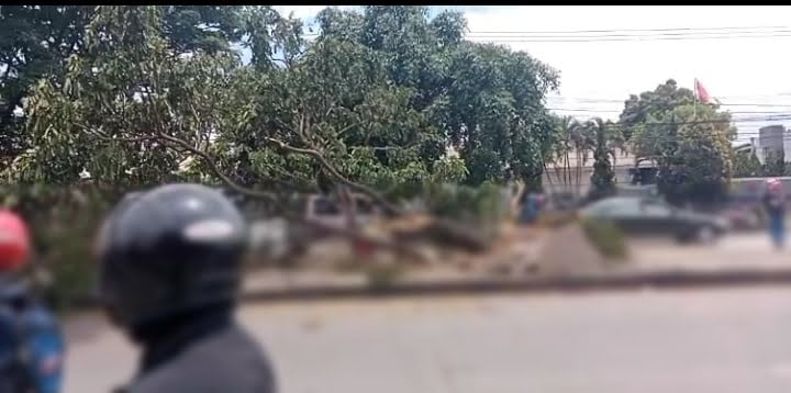 pickup terlibat kecelakaan