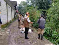 Pergerakan Tanah di Sumedang, 33 KK Terancam, Jalan Penghubung Dua Desa Terputus
