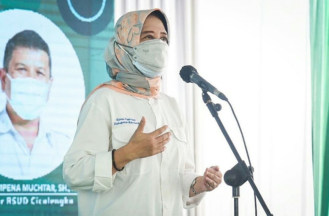 Kepala Dinas Kesehatan (Dinkes) Kabupaten Bandung Grace Mediana Purnami