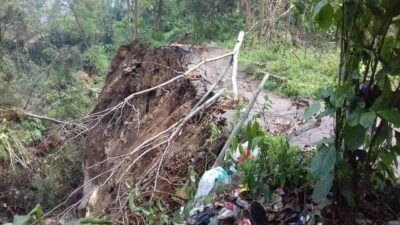 Longsor Hariang makin Parah