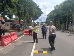 Marak Balapan Liar Saat Malam Ramadan, Polres Sumedang Pasang Speed Bump