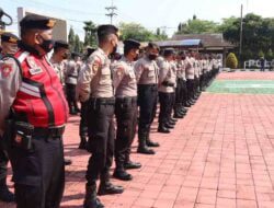Polres Sumedang Siagakan 263 Personil, untuk Membantu Pengamanan Demo BEM SI