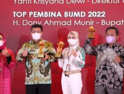Bank BPR Sumedang Raih Top BUMD Award Untuk yang Kesekian Kalinya