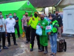 Setelah Kaum Dhuafa, Kini Giliran Ojol dan Opang Dapat Jatah dari Kapolres Sumedang