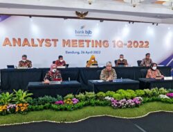 Triwulan I 2022, bank bjb Catatkan Pertumbuhan Laba 28,6 Persen Year on Year