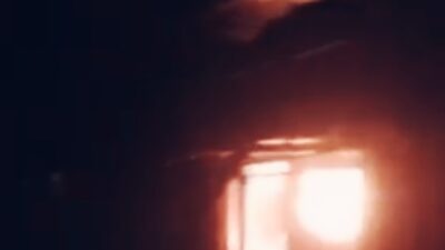 Diduga Sengaja Dibakar, Satu Rumah Permanen di Sumedang Ludes Terbakar