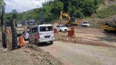 Ambles Lagi, Kendaraan Berat dan Truk Sumbu 3 Keatas Dilarang Melintas ke Cireki Tomo Sumedang