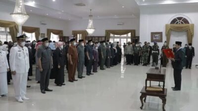 Bupati Sumedang Melantik dan Mengambil Sumpah Ratusan Pejabat Struktural, Begini Pesannya