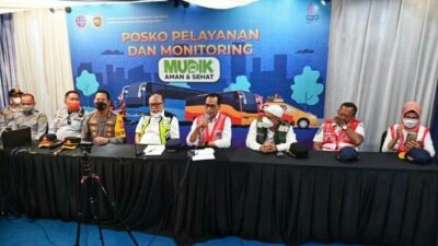 H-1 Lebaran 2022, Menhub Tinjau Jalur Mudik Nagreg Bandung