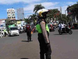H+1 Lebaran, Arus Lalu Lintas Jalur Kota Sumedang Dipadati Kendaraan