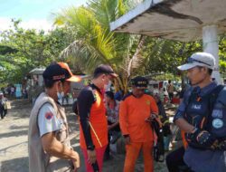 Seorang Wisatawan Asal Majenang Cilacap Terseret Ombak di Pantai Barat Pangandaran