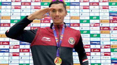 Anggota Polresta Bandung Ikut Sumbang Medali Emas di Sea Games Vietnam