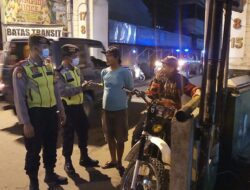 Gelar Patroli Antisipasi Geng Motor, Polsek Cangkuang Bubarkan Kumpulan Remaja