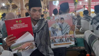 270 Kepala Desa Ikuti Halal Bi Halal di Ponpes As Syifa Walmahmudiyah Sumedang