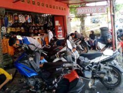 Paska Liburan Lebaran Bengkel Motor di Sumedang Masih Kebanjiran Servis Kendaraan