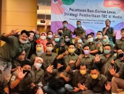 Kerja Bareng YPJ dan STPI Adakan Pelatihan Editor Lokal Strategi Pemberitaan TBC di Media