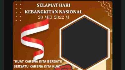 Diperingati Setiap 20 Mei, Ini 30 Twibbon Hari Kebangkitan Nasional 2022