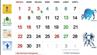 Hari Ini Libur Apa? Cek Yuk Informasi Tanggal Merah Mulai dari Mei Hingga Desember 2022