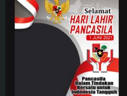 Inilah 17 Twibbon Hari Lahir Pancasila, Cocok Untuk Update Status di Akun Medsos