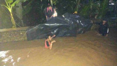 DPUTR Sumedang Tangani Langsung Jebolnya Tanggul Irigasi, Penyebab Banjir